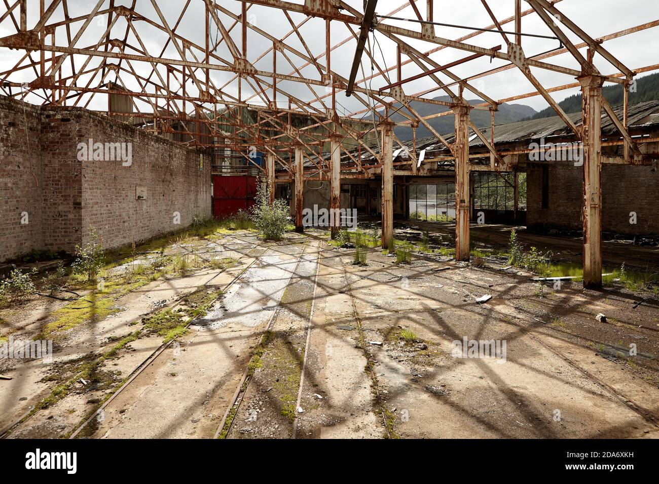 Loch Long Torpedo Range Stockfoto