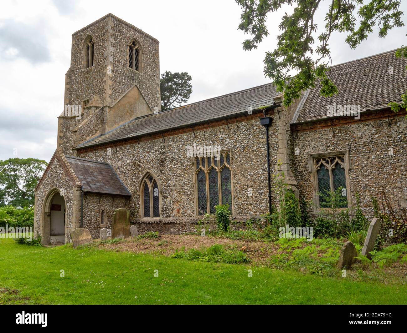 St. Peters Kirche, Dunton, Norfolk, England Stockfoto
