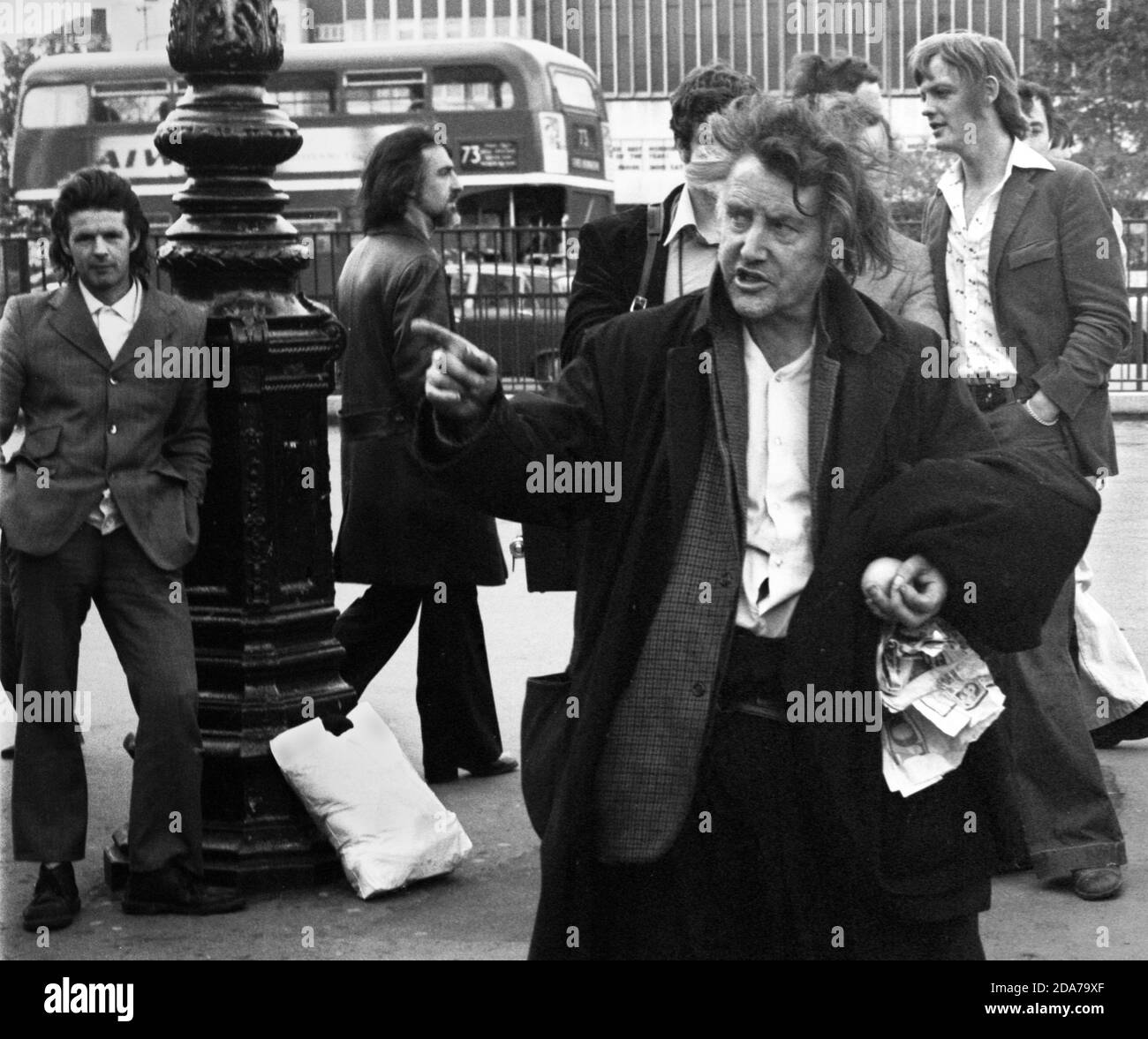 Speakers Corner, Hyde Park, London, England, 1977 Stockfoto