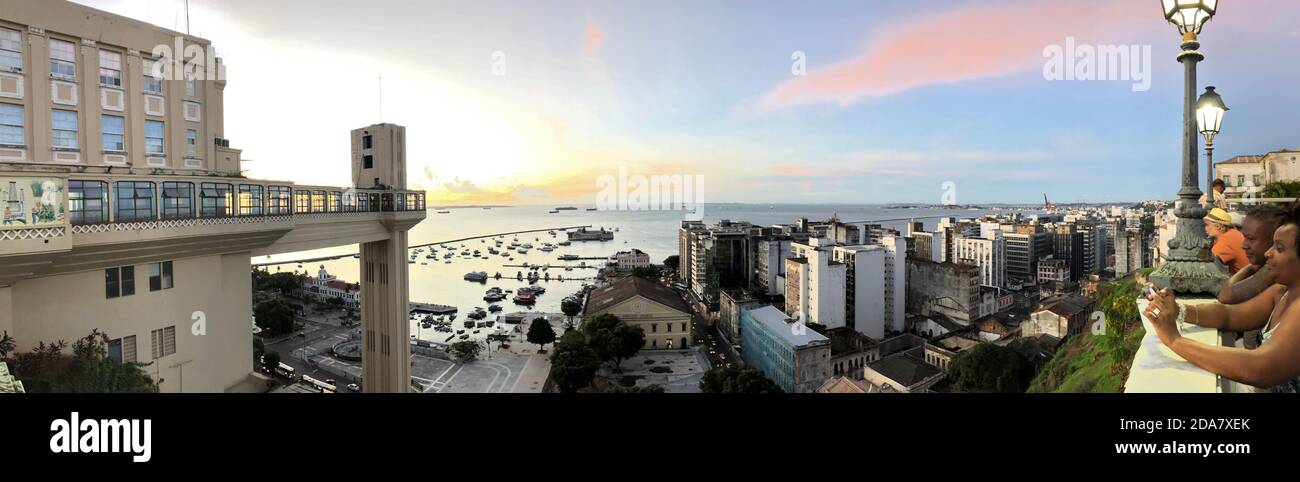 Historisches Zentrum von Salvador, Bahia, Brasilien Stockfoto