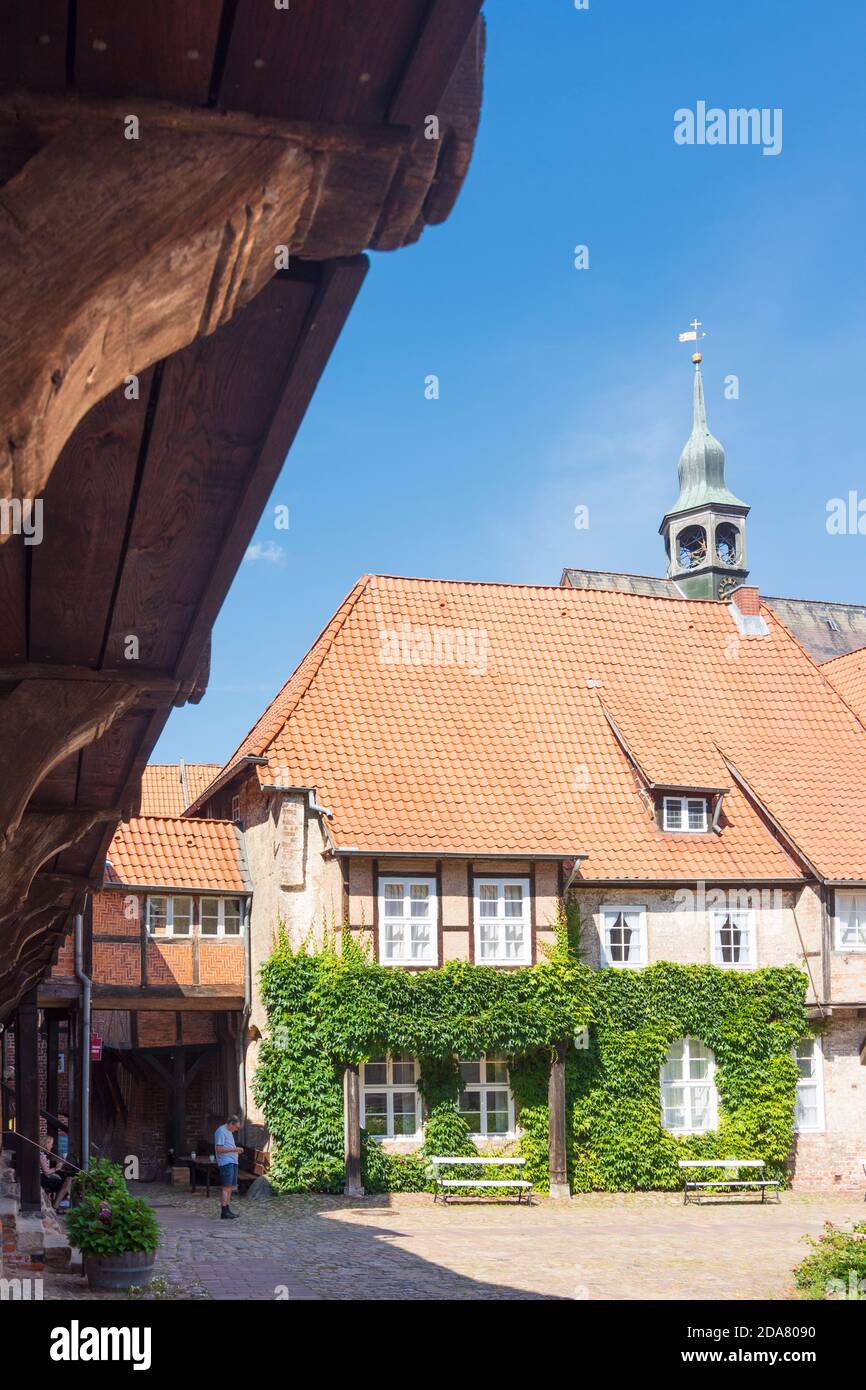 Lüneburg: Kloster Lüneburg, Lüneburger Heide, Lüneburger Heide, Niedersachsen, Deutschland Stockfoto