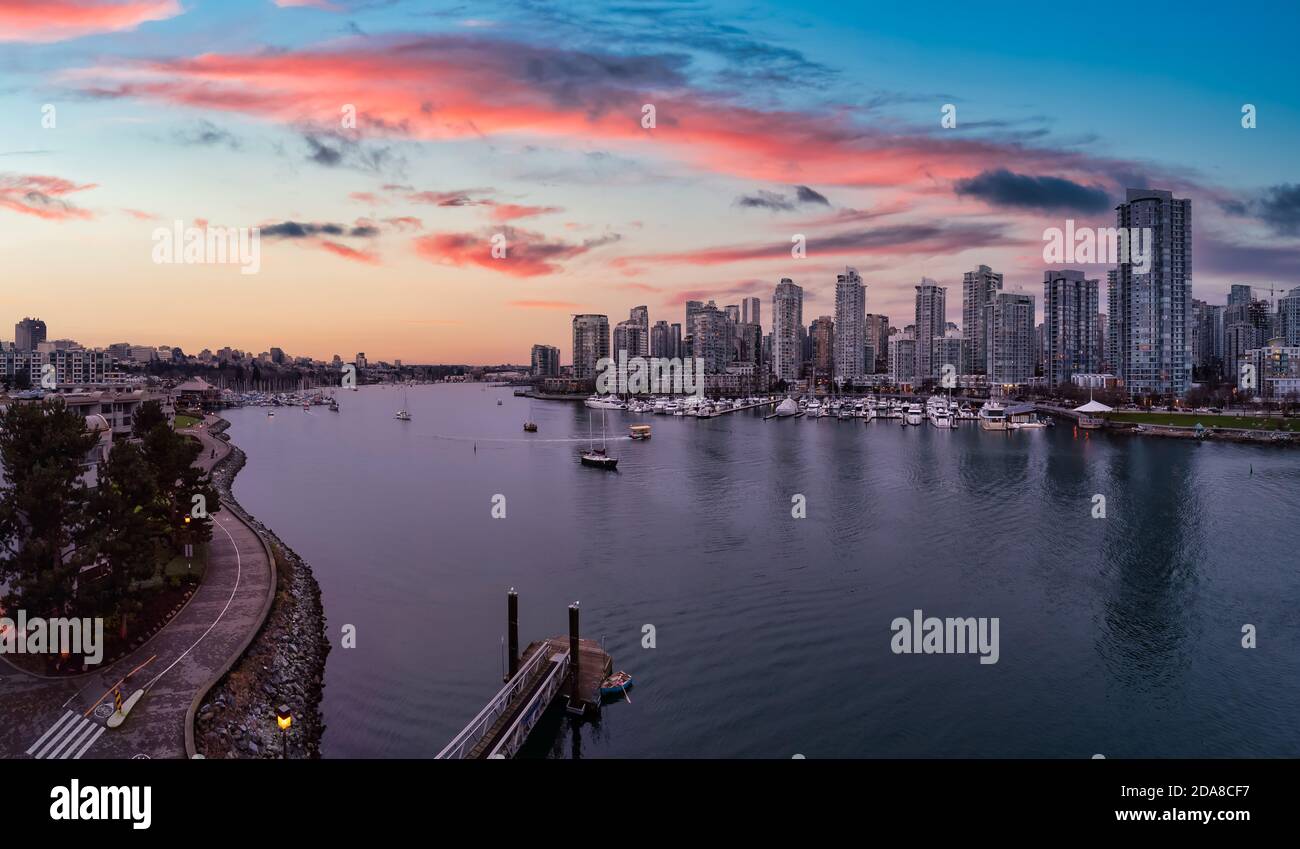 False Creek, Vancouver, Britisch-Kolumbien, Kanada Stockfoto