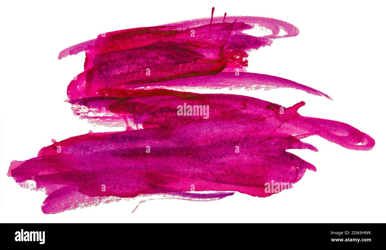 Abstrakter handgezeichneter Aquarellhintergrund. Grunge Textur für Karten und Flyer Design. Stockfoto