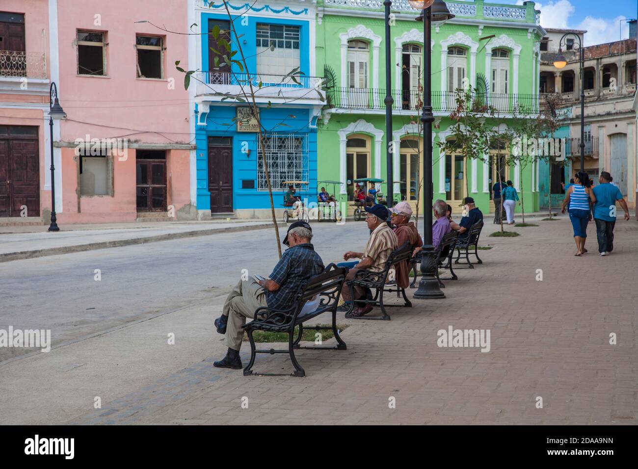 Kuba, Camaguey, Provinz Camaguey, Plaza de los Trabajadores Stockfoto