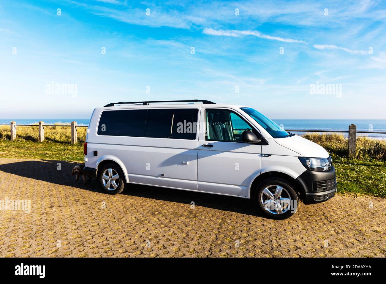 Volkswagen Camper Van, Volkswagen Camper, Volkswagen Transporter, Volkswagen T6, T6, Transporter, Camper, Camper, Volkswagen, Camper van, VW Stockfoto