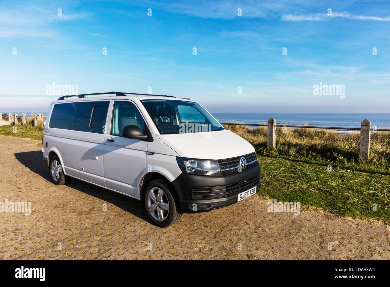 Volkswagen Camper Van, Volkswagen Camper, Volkswagen Transporter, Volkswagen T6, T6, Transporter, Camper, Camper, Volkswagen, Camper van, VW Stockfoto