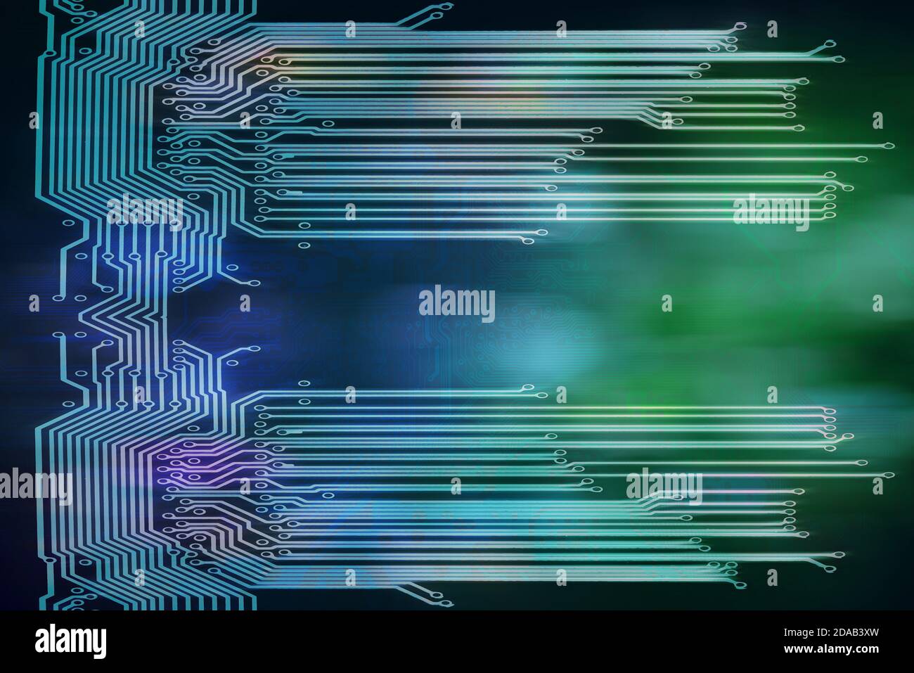 Technologie cool Hintergrund Tapete, aktuelle neueste Trends, mit Kopierer Platz. Stockfoto