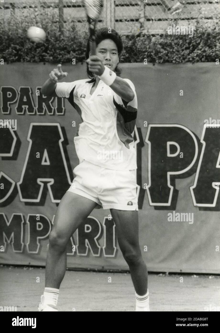 Taiwan-amerikanischer Tennisspieler Tommy Ho, USA 1988 Stockfoto