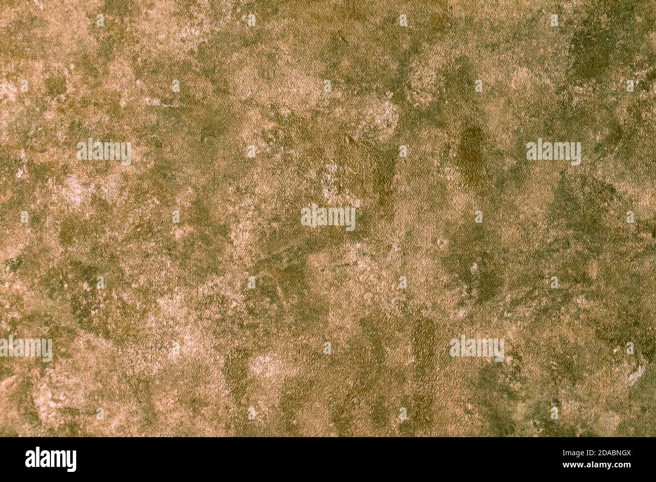 Hintergrund der goldenen Farbe auf Leinwand. Stockfoto