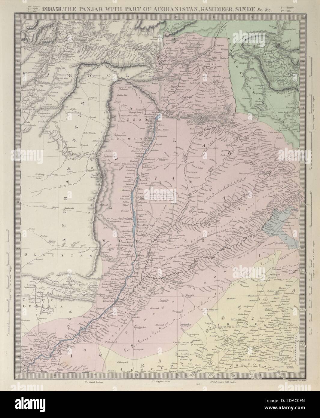 Map Pakistan India Afghanistan Stockfotos Und Bilder Kaufen Alamy