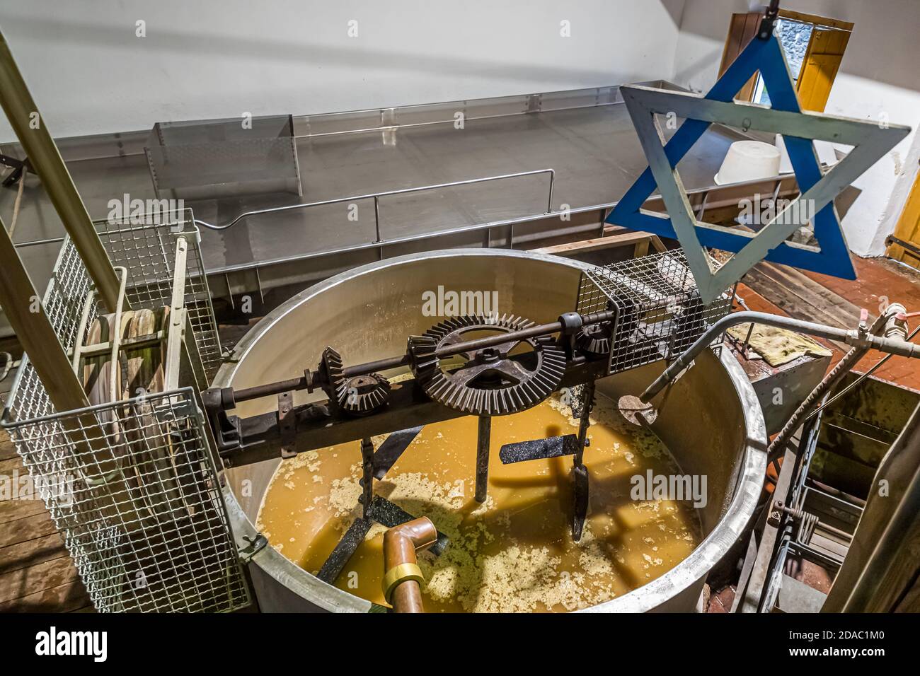 Traditionelle Zoigl Brauerei in Falkenberg, Deutschland Stockfoto