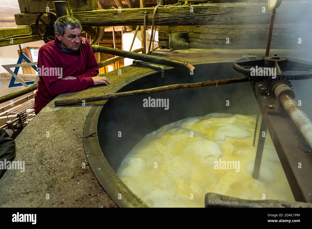 Traditionelle Zoigl Brauerei in Falkenberg, Deutschland Stockfoto