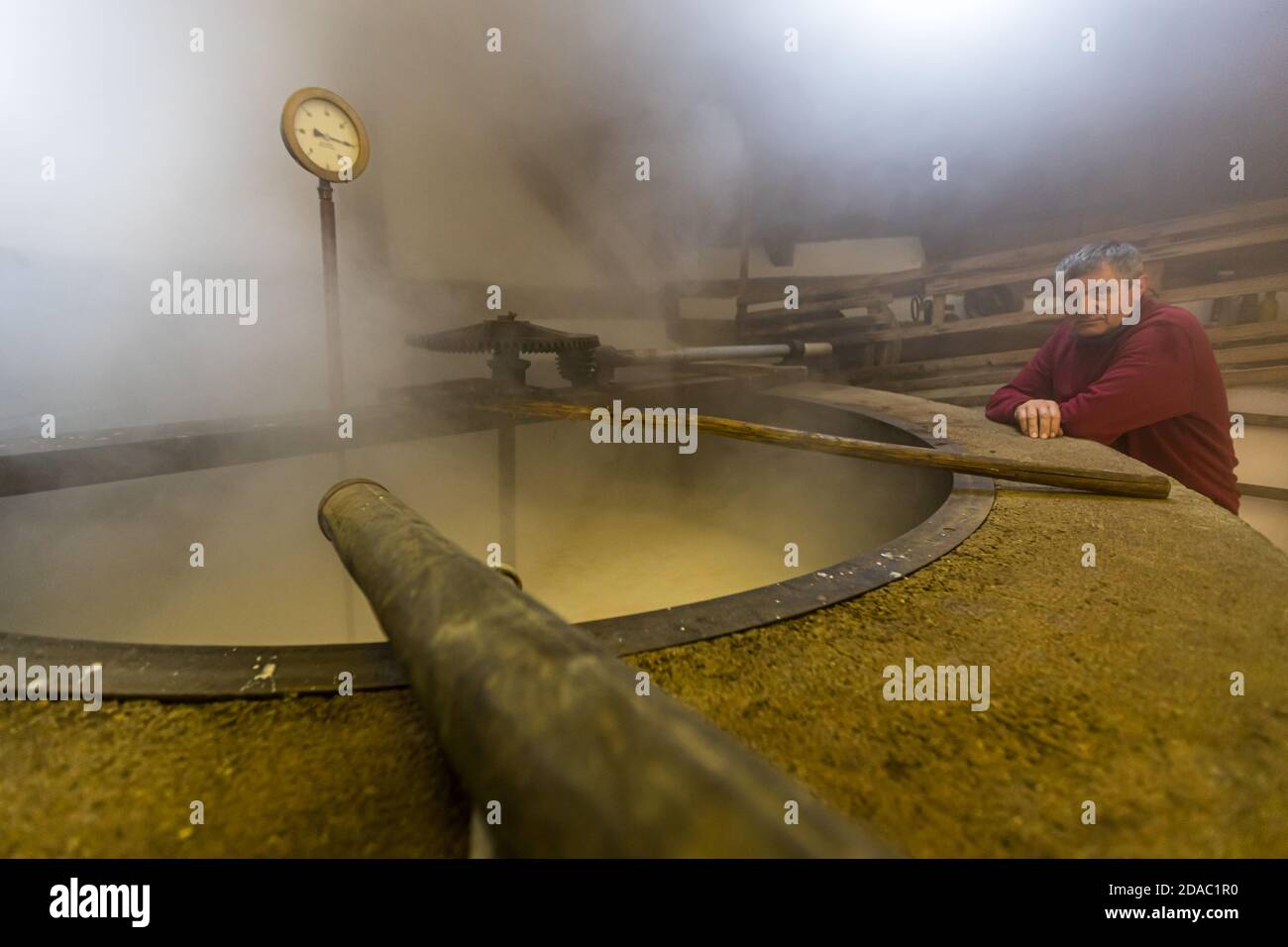 Traditionelle Zoigl Brauerei in Falkenberg, Deutschland Stockfoto
