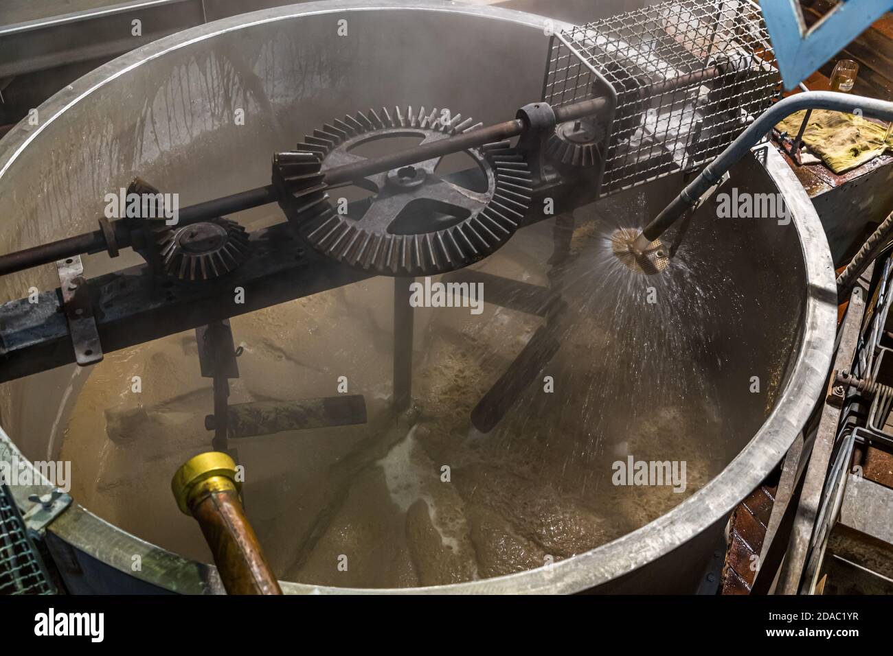 Traditionelle Zoigl Brauerei in Falkenberg, Deutschland Stockfoto