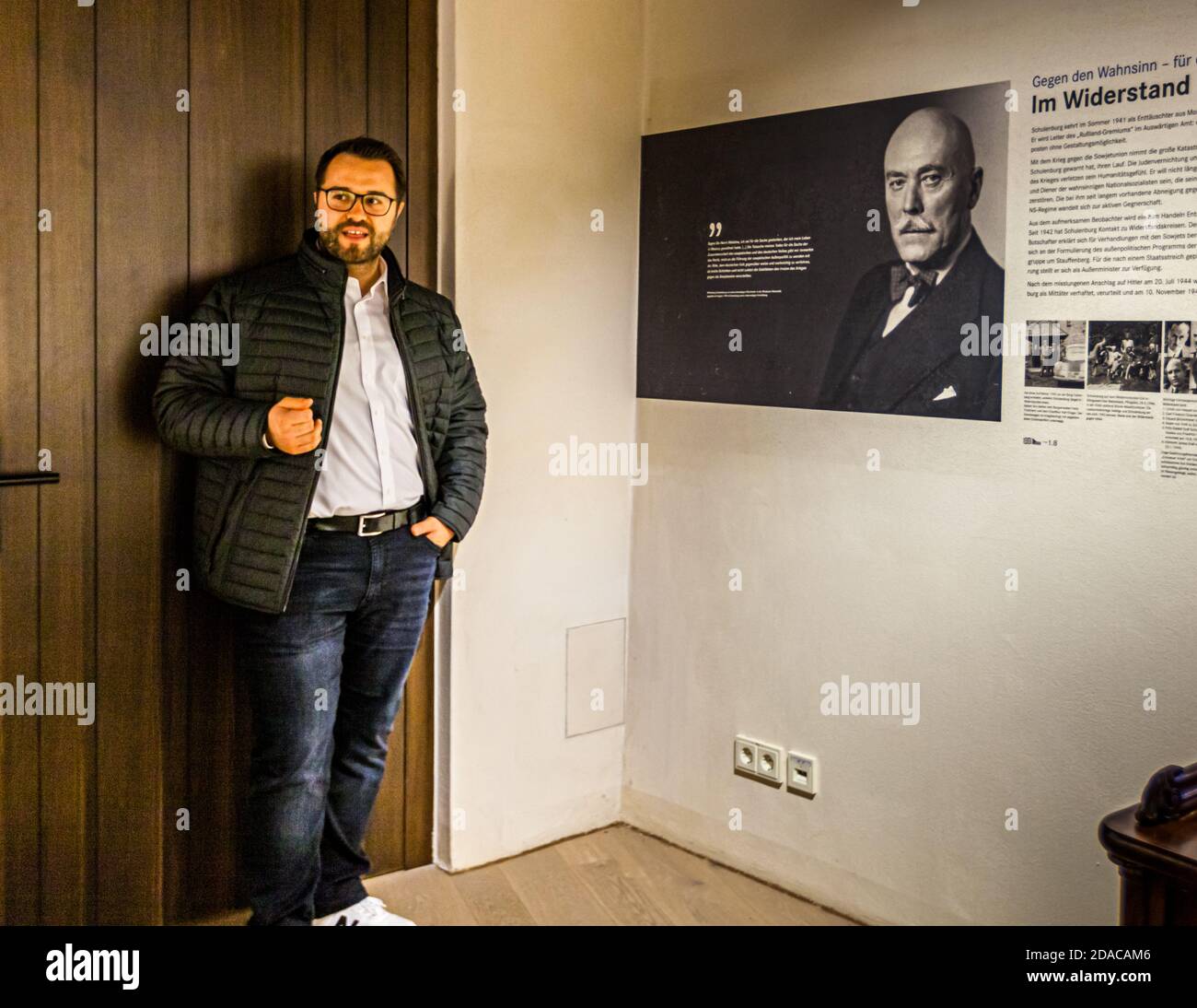 Museum im Schloss Falkenberg, Deutschland Stockfoto
