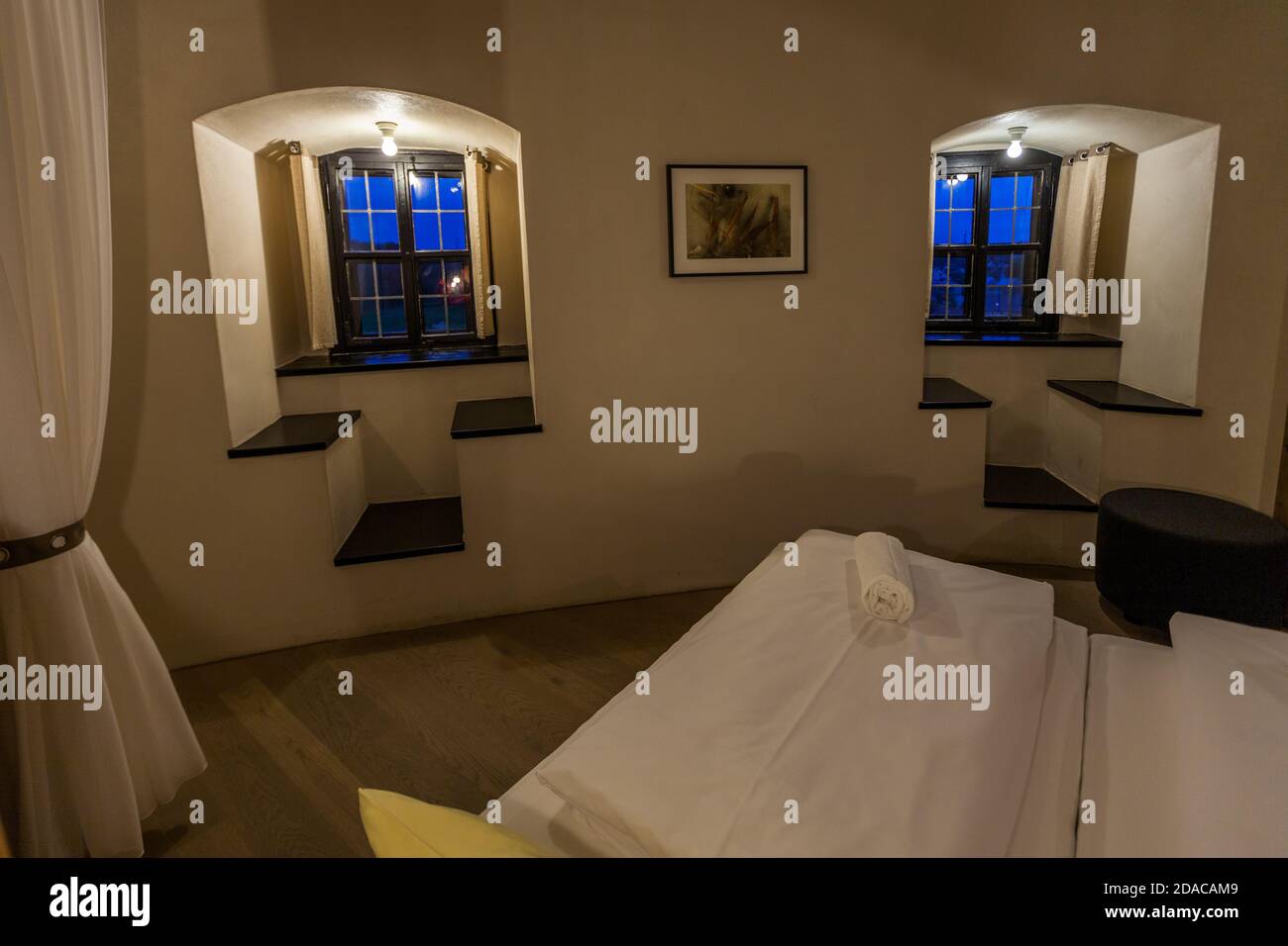 Museum im Schloss Falkenberg, Deutschland Stockfoto