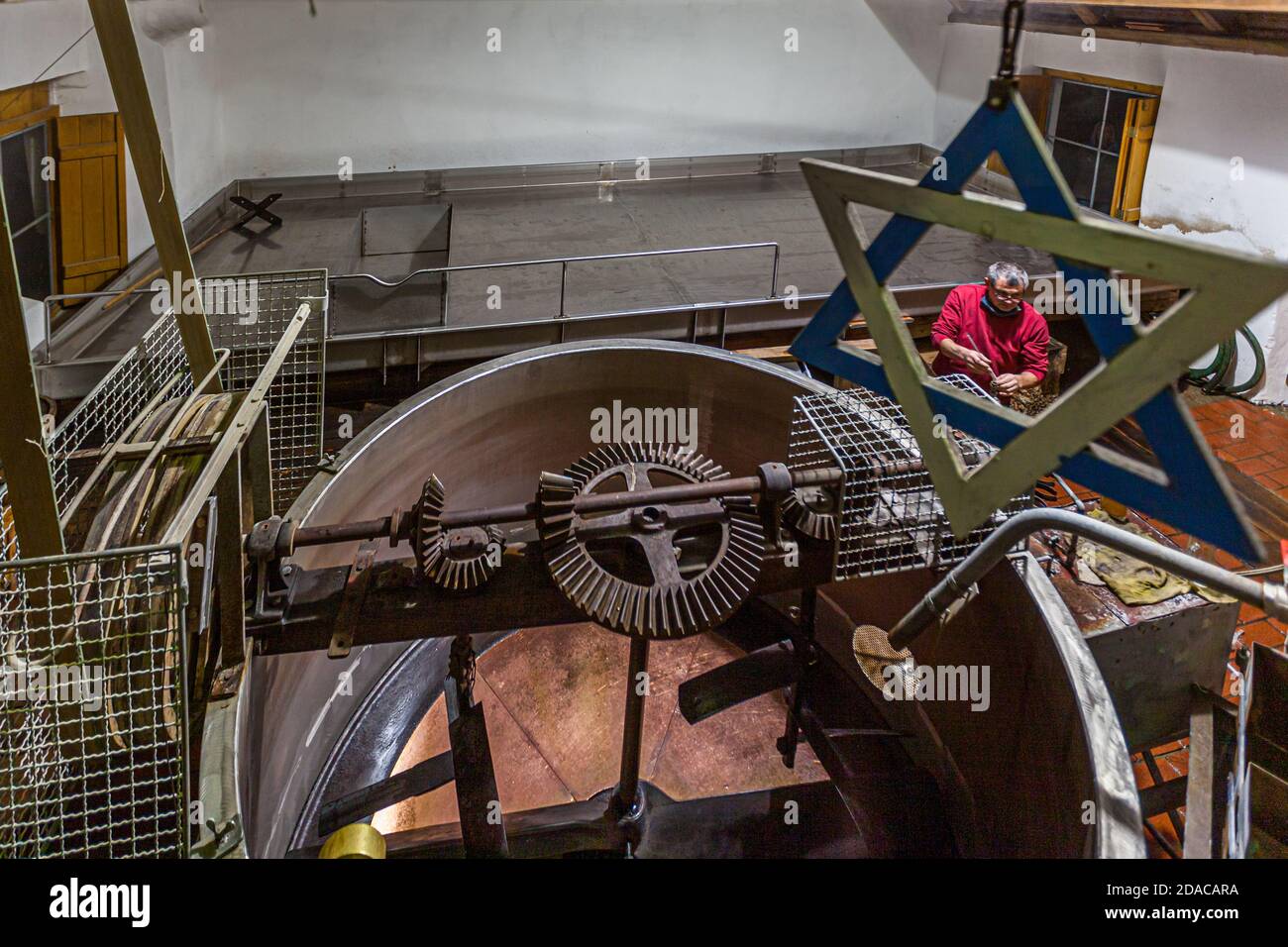 Traditionelle Zoigl Brauerei in Falkenberg, Deutschland Stockfoto