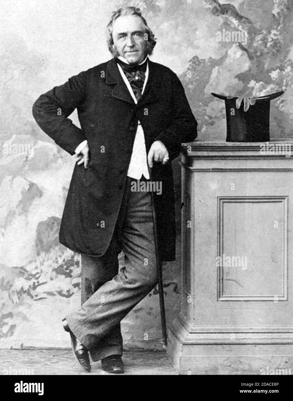 JOSEPH PAXTON (1803-1865) englischer Gärtner, Architekt des Crystal Palace und MP Stockfoto