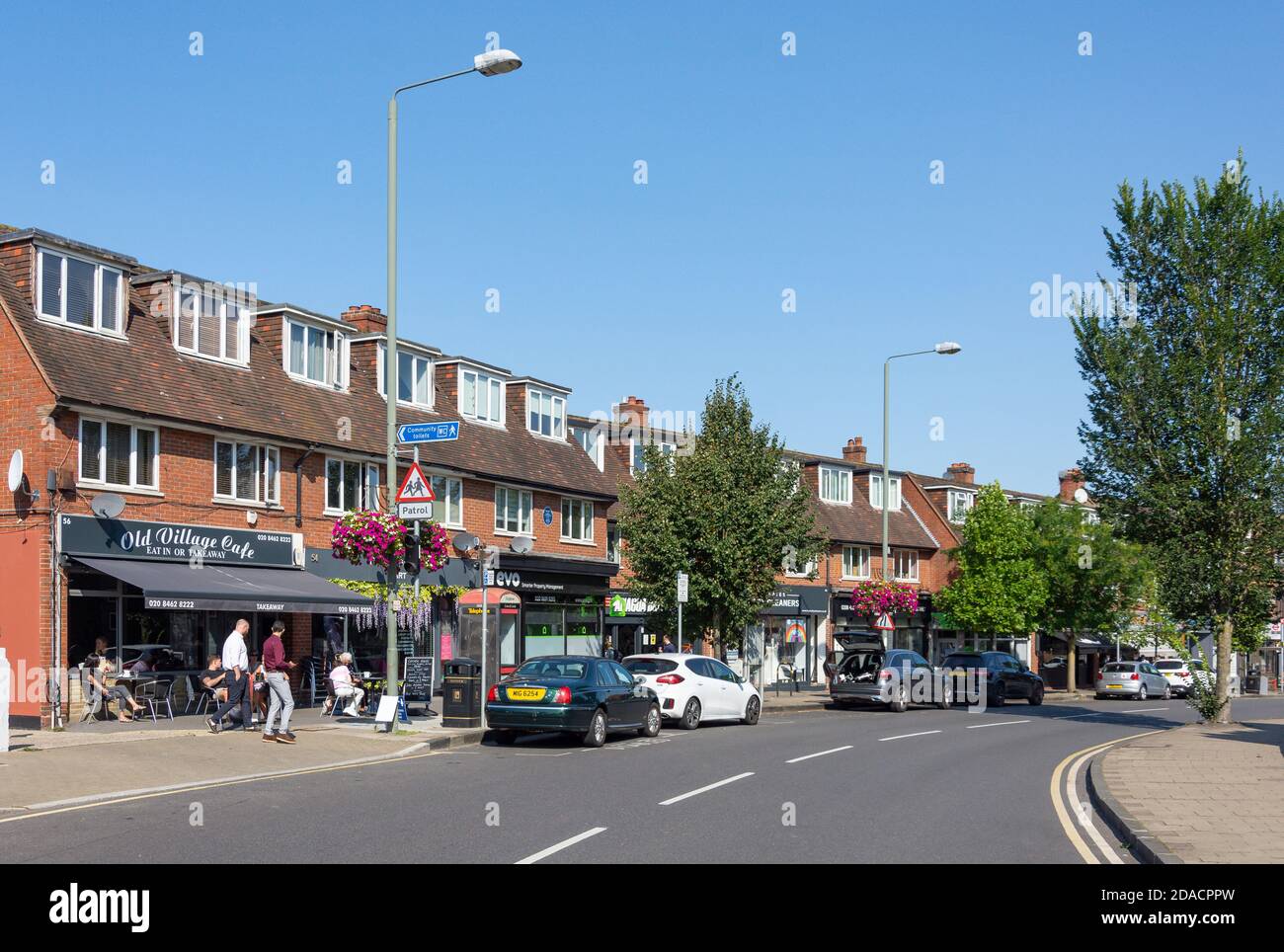 Old Village, Hayes Street, Hayes, London Borough of Bromley, Greater London, England, Vereinigtes Königreich Stockfoto