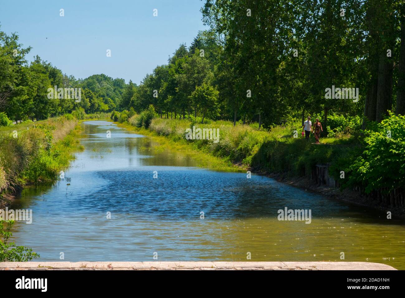 Frankreich, Cher (18), Vierzon, Beerenkanal, Stockfoto