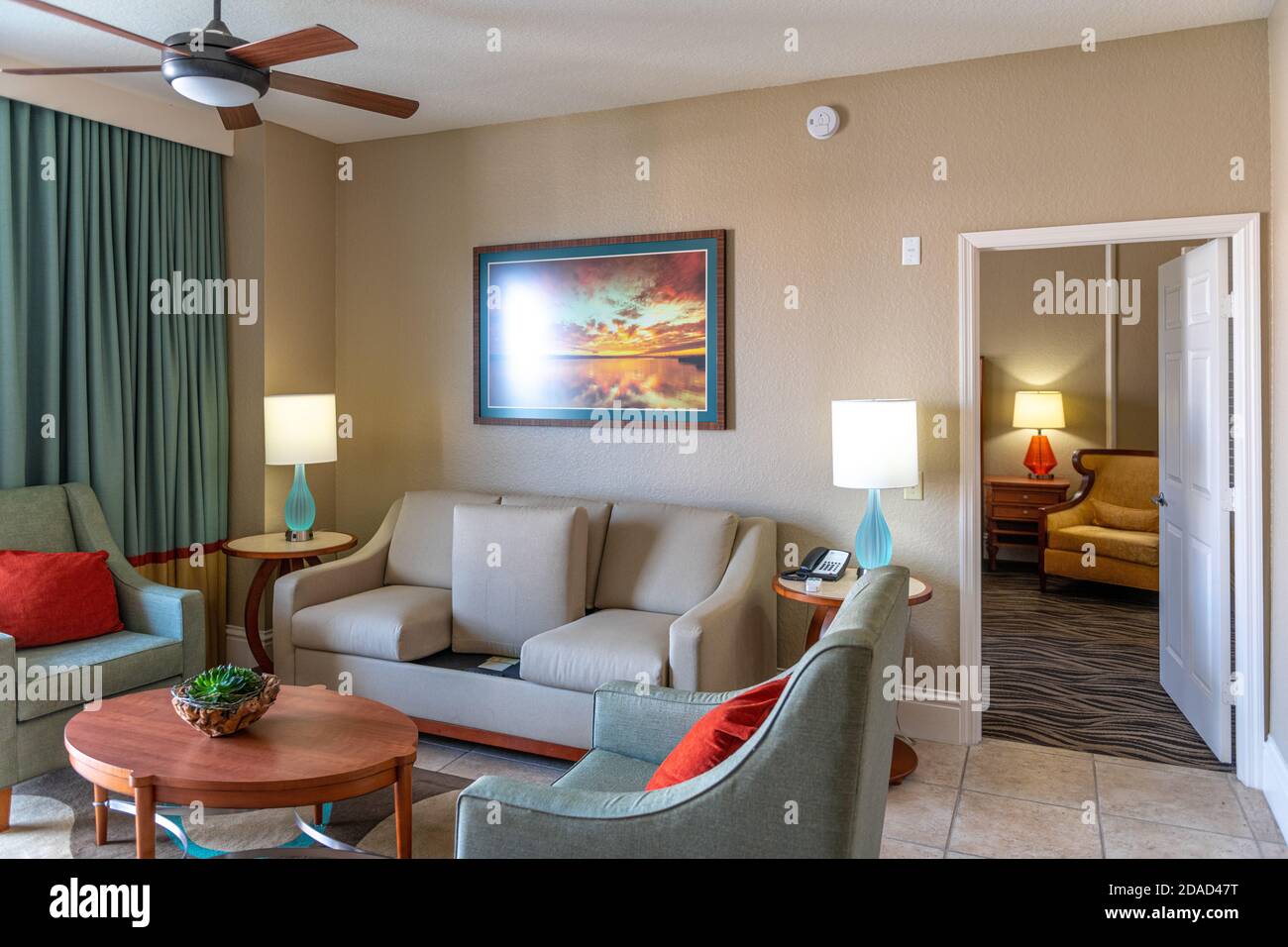 Das Wyndham Palm-Air Resort, Pompano Beach, Florida, USA Stockfoto