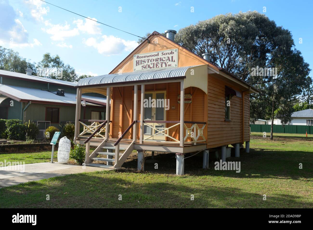 Paliswood Scrub Historical Society, Marburg, Queensland, QLD, Australien Stockfoto