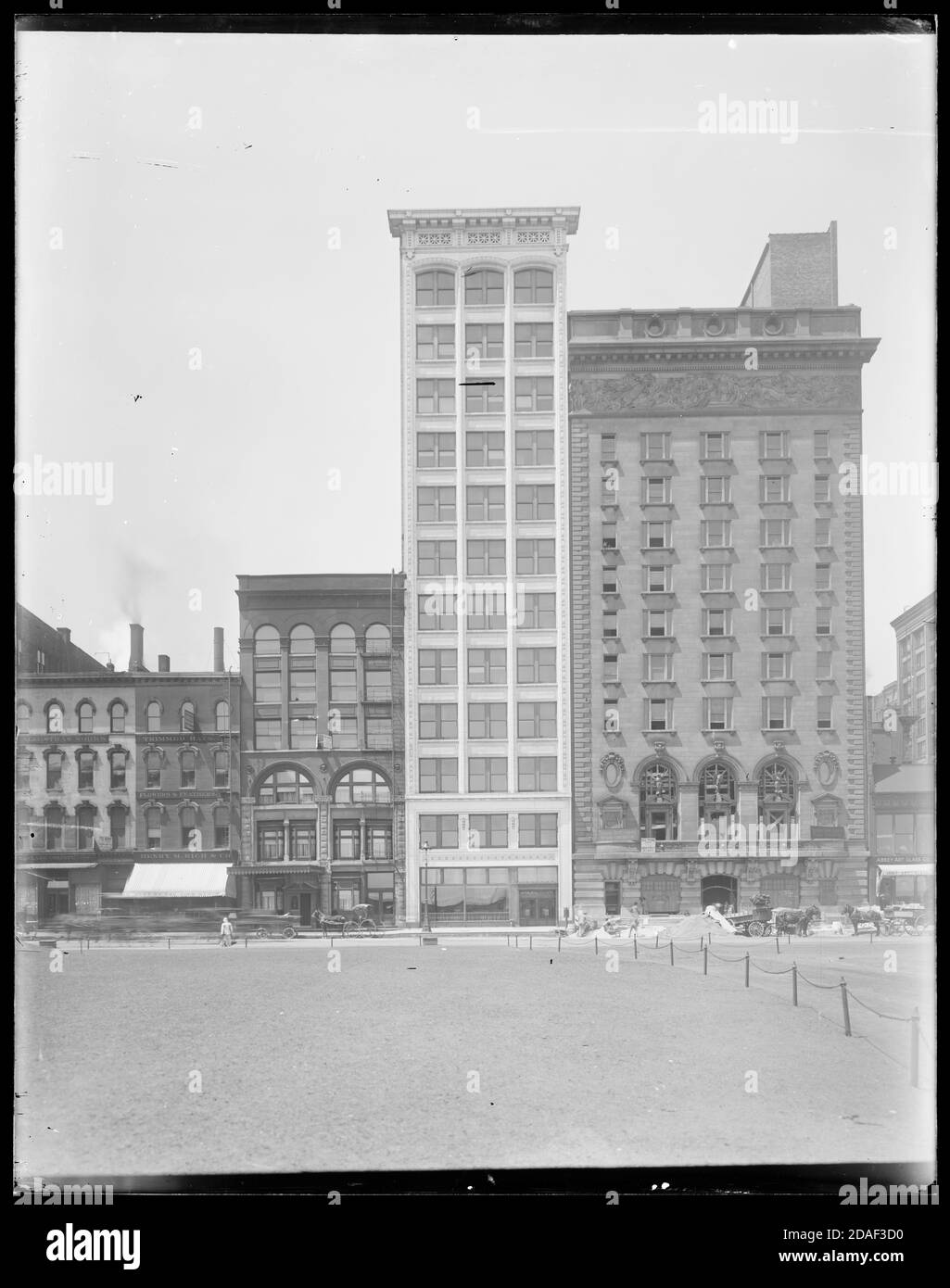 Lake View Building und Illinois Athletic Club, South Michigan Avenue, Chicago, Illinois, 1906. Stockfoto