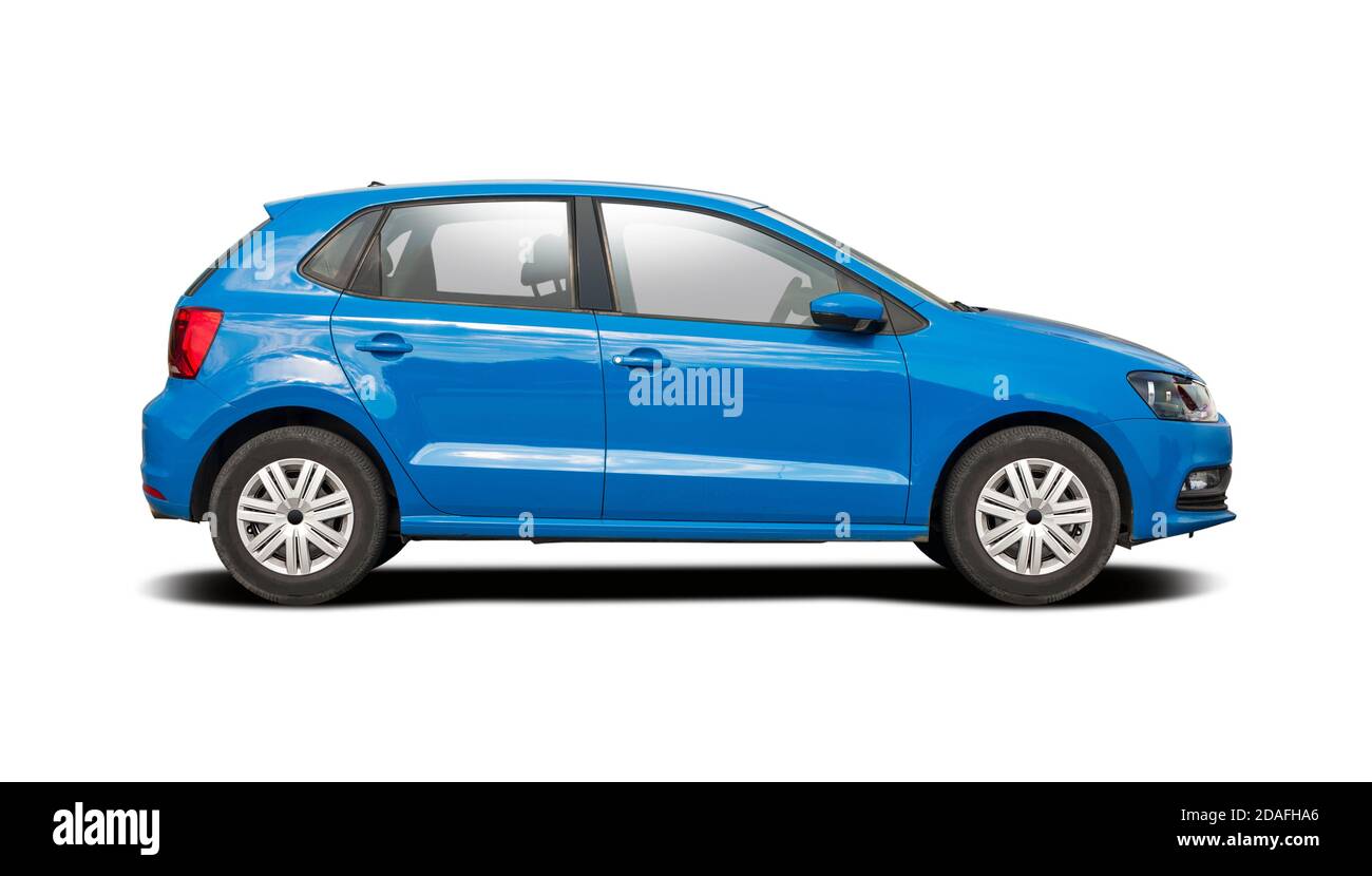 Auto-Innenausstattung in blau getönt Stockfotografie - Alamy