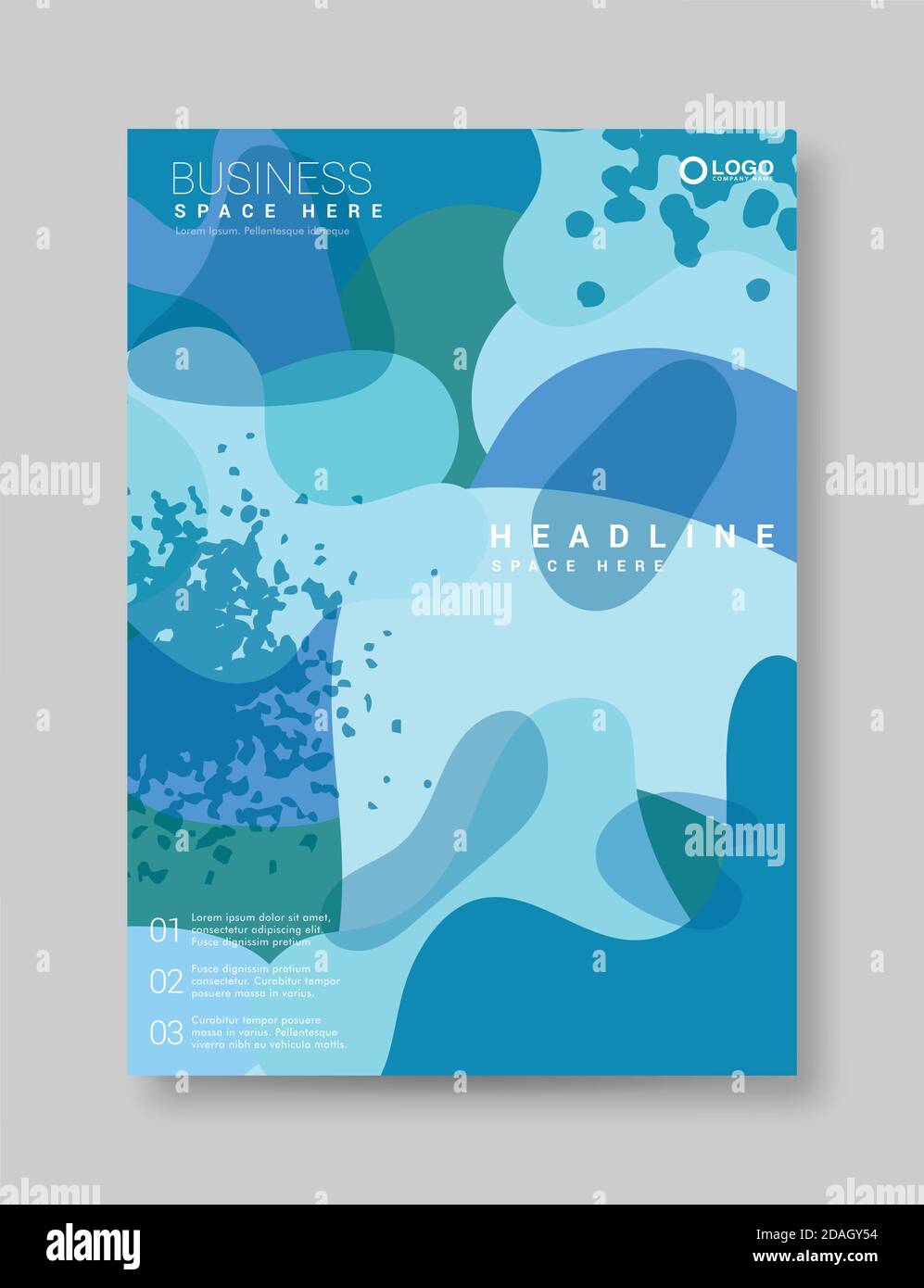 Handgezeichnete Texturposter. Abstrakte Doodle Banner mit modernen trendigen geometrischen Formen und Grunge Texturen. Vektorset, Abbildung Stock Vektor