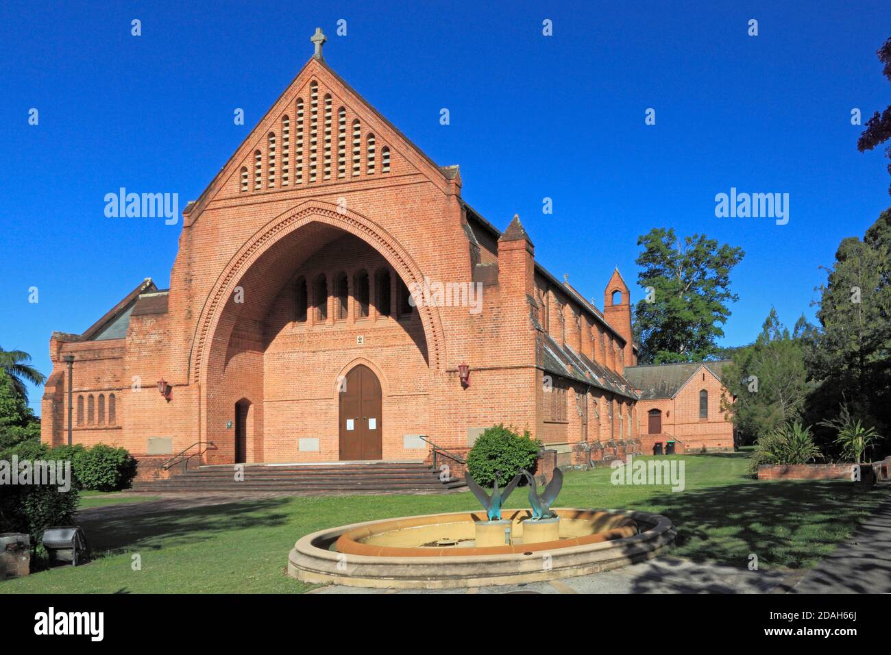 Anglikanische Kathedrale Kirche Christi des Königs. Auch als Christ Church Cathedral bekannt. Grafton, NSW, Australien. Stockfoto