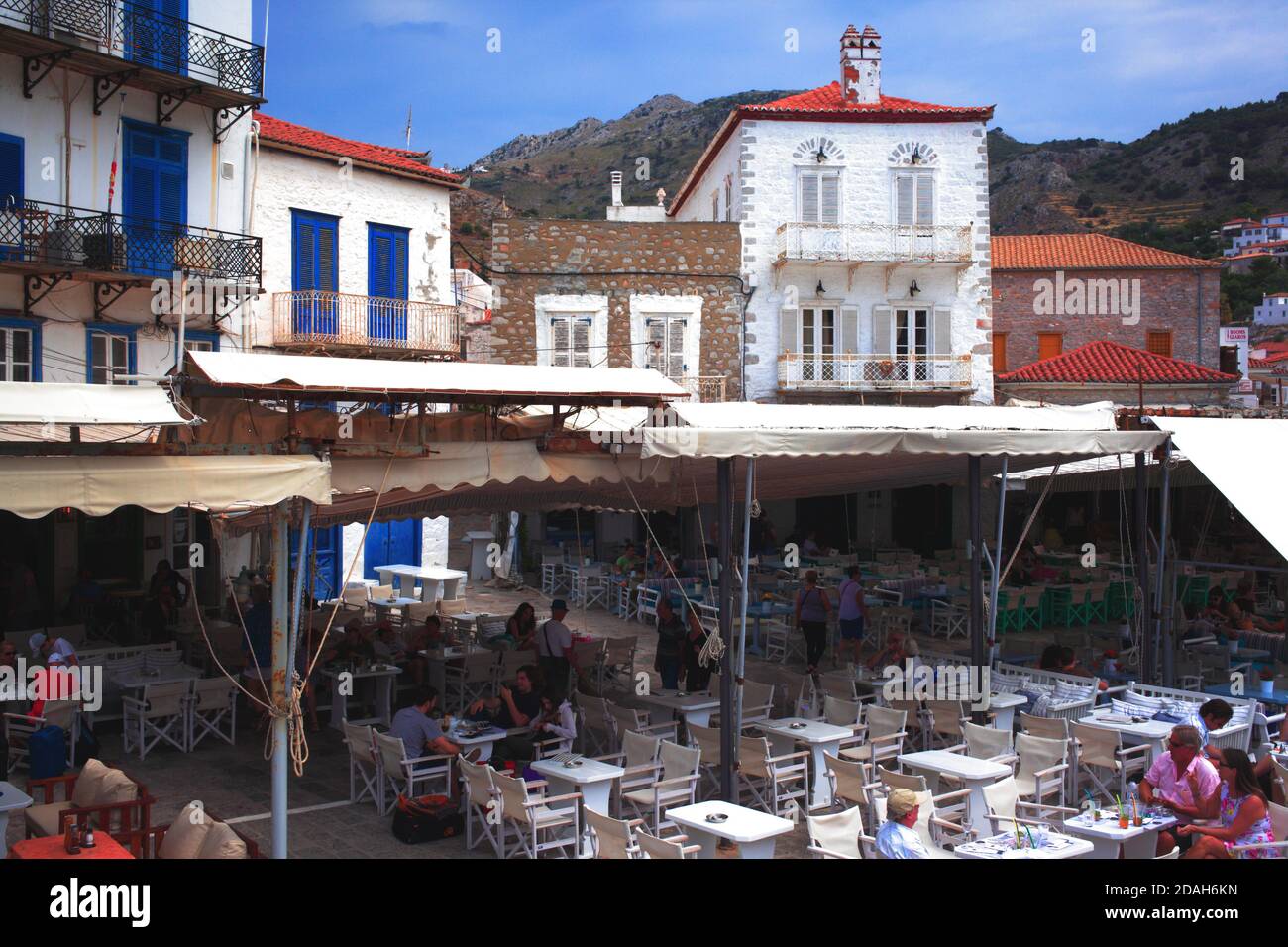 Um Hellas Herum Stockfoto