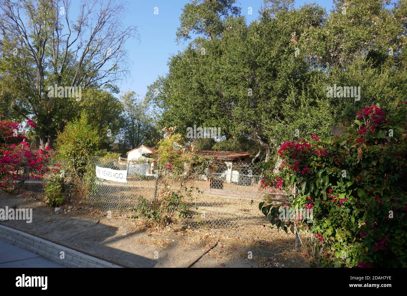 Glendale, Kalifornien, USA 12. November 2020 EINE allgemeine Sicht der Atmosphäre des Rockhaven Sanitariums, jetzt Rockhaven Sanitarium Historic District, wo Marilyn Monroes Mutter Gladys Pearl Eley Baker lebte von 1952 bis 1966, und Schauspielerin Billie Burke vom Zauberer von Oz lebte Stockfoto