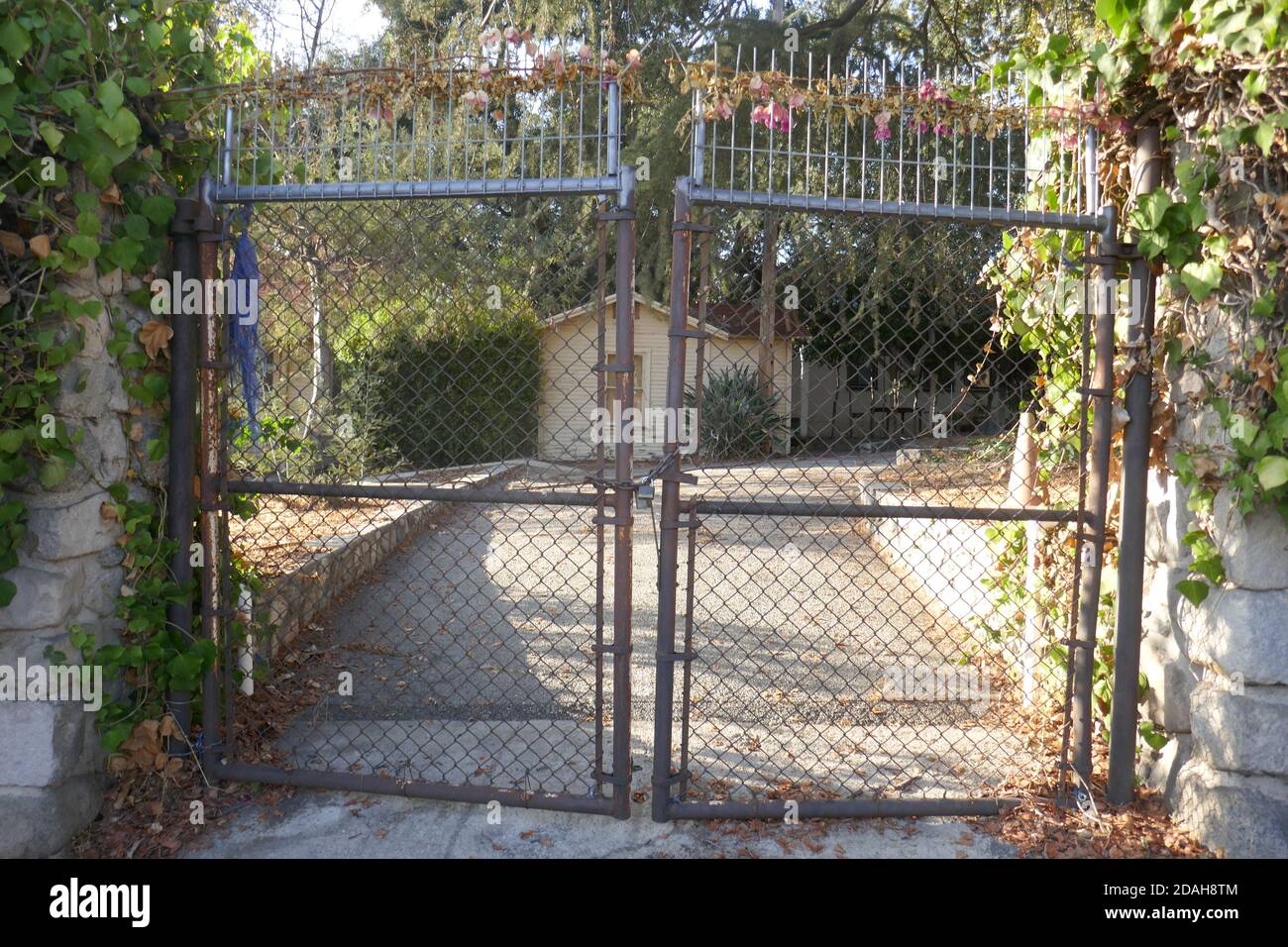 Glendale, Kalifornien, USA 12. November 2020 EINE allgemeine Sicht der Atmosphäre des Rockhaven Sanitariums, jetzt Rockhaven Sanitarium Historic District, wo Marilyn Monroes Mutter Gladys Pearl Eley Baker lebte von 1952 bis 1966, und Schauspielerin Billie Burke vom Zauberer von Oz lebte Stockfoto