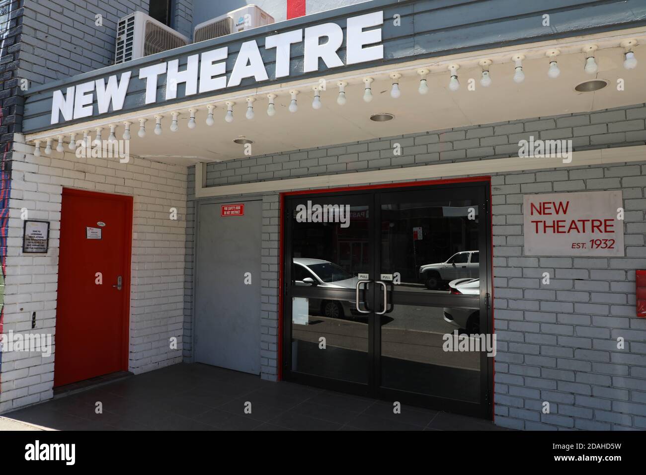 New Theatre, die älteste Theatercompany in kontinuierlicher Produktion in New South Wales in 542 King St, Newtown NSW 2042 Stockfoto