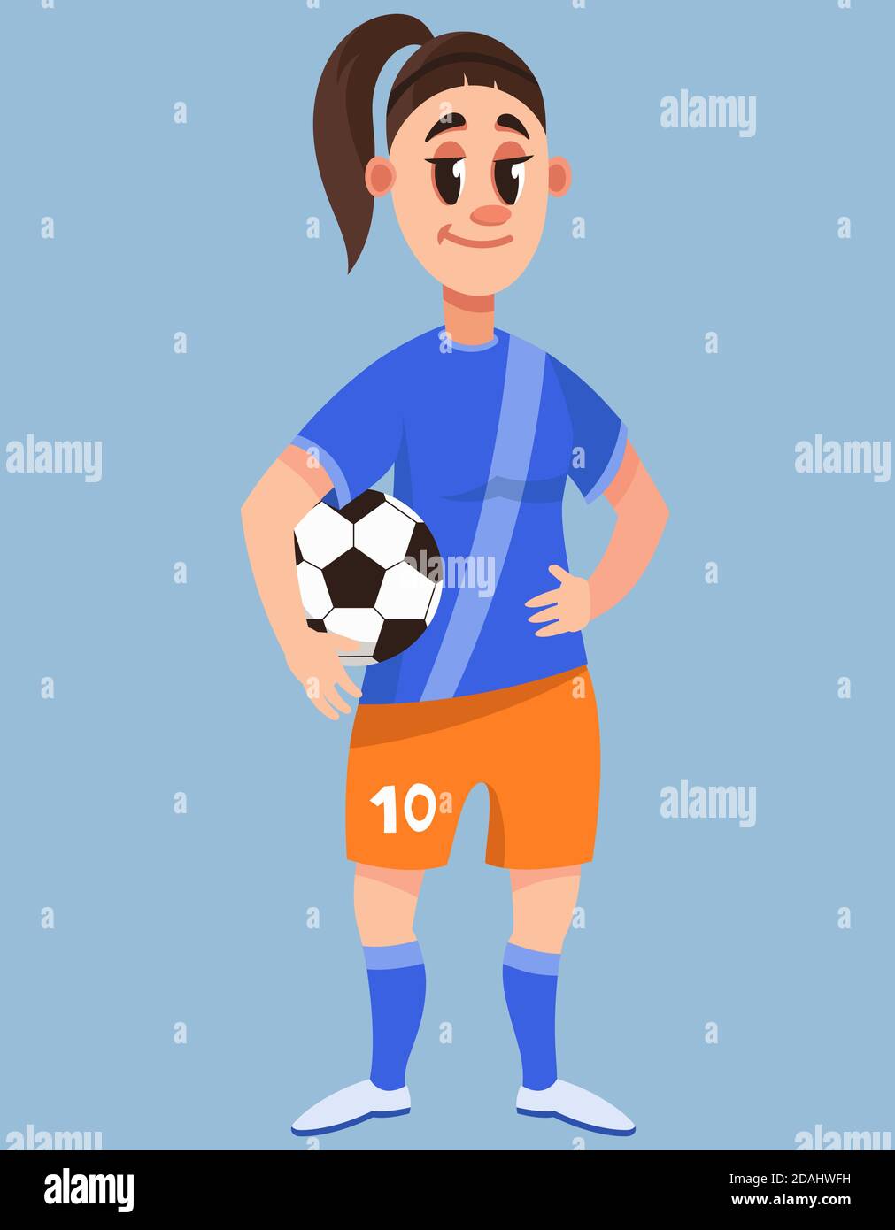 Cartoon Soccer Girl Fotos Und Bildmaterial In Hoher Aufl sung Alamy cartoon-soccer-girl-fotos-und-bildmaterial-in-hoher-aufl-sung-alamy