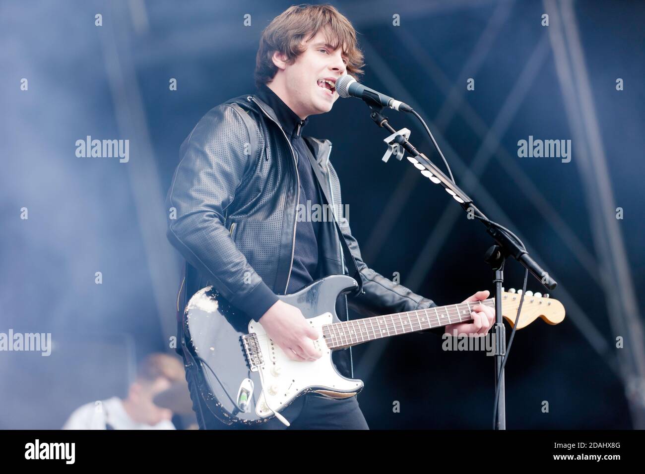 Jake Bugg auf der Hauptbühne am 2017 OnBlackheath Music Festival Stockfoto
