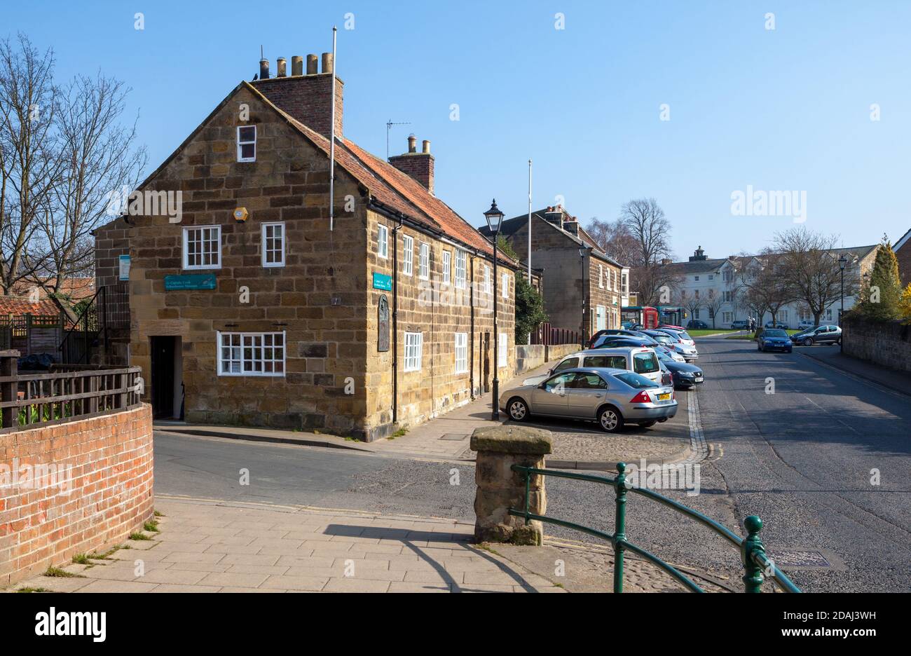 Das Captain Cook Schulzimmer Museum in Great Ayton, North Yorkshire Stockfoto