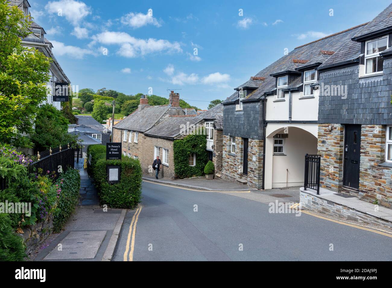 New Street, Padstow, Cornwall, Großbritannien Stockfoto
