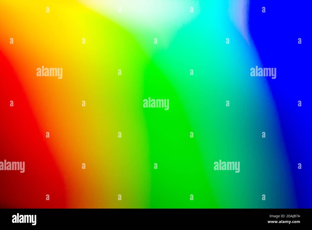 Verlauf abstrakter Hintergrund mit bunten Regenbogenfarben. Makrofotografie Stockfoto