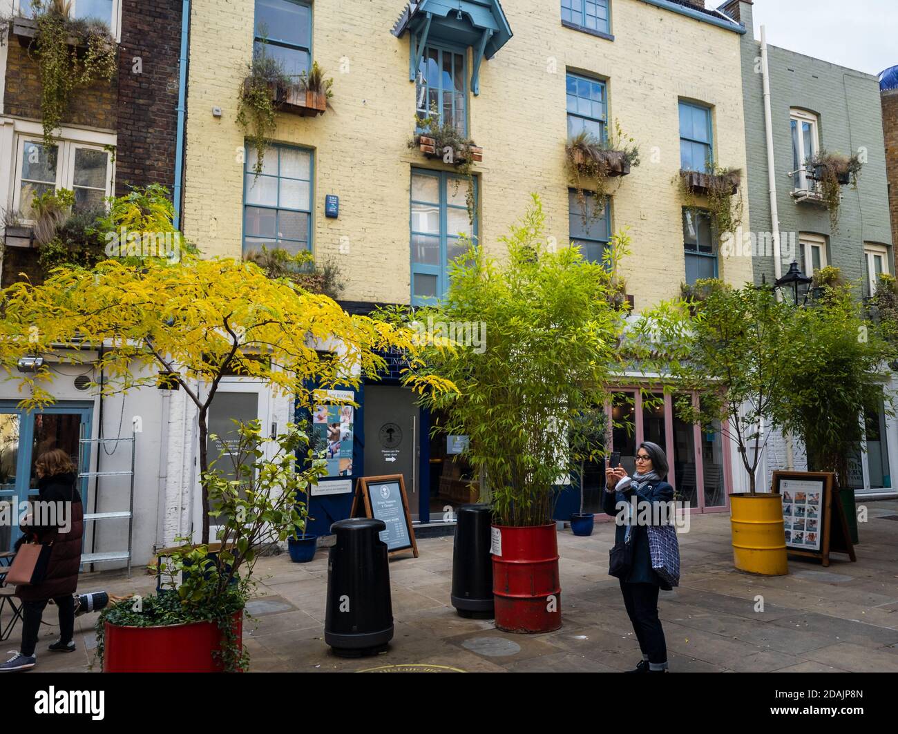 Neal's Yard, Covent Garden. London. Stockfoto