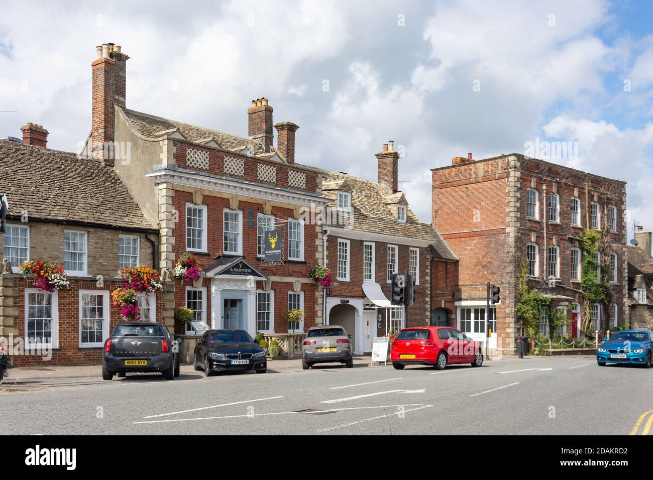 The Highworth Restaurant, Westrop, Highworth, Wiltshire, England, Großbritannien Stockfoto