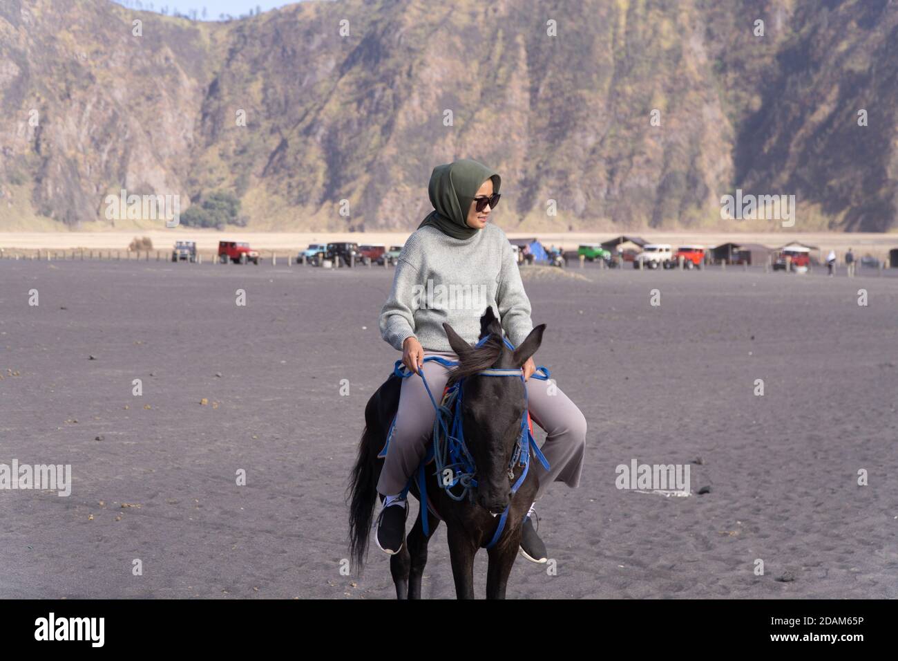 bromo Berg in malang indonesien Stockfoto