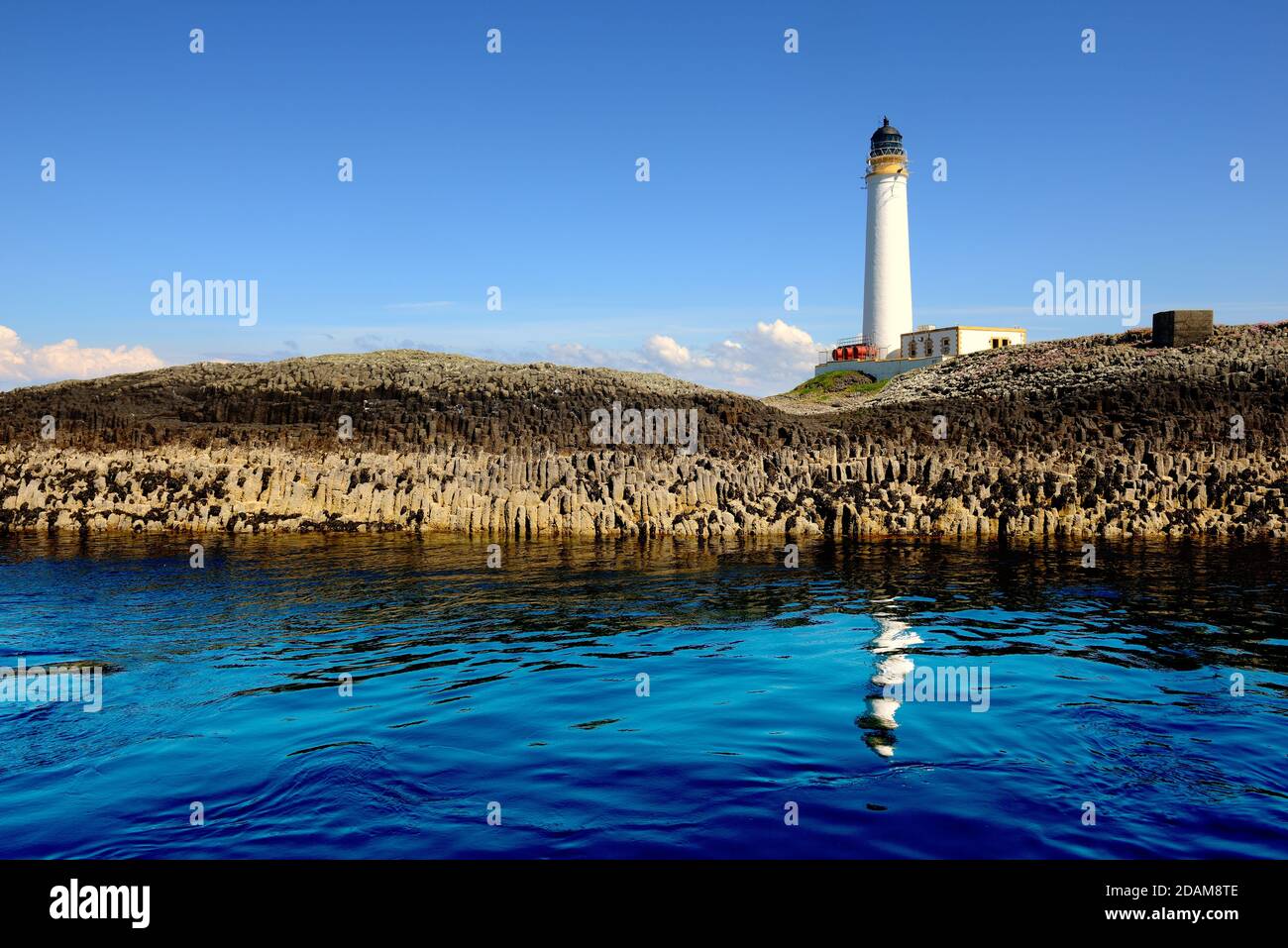 Hyskeir Lighthouse, Innere Hebriden, Schottland Stockfoto