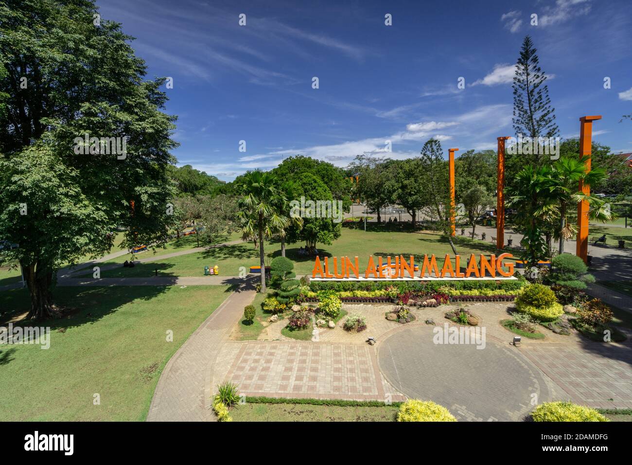 Malang Indonesien Stockfoto