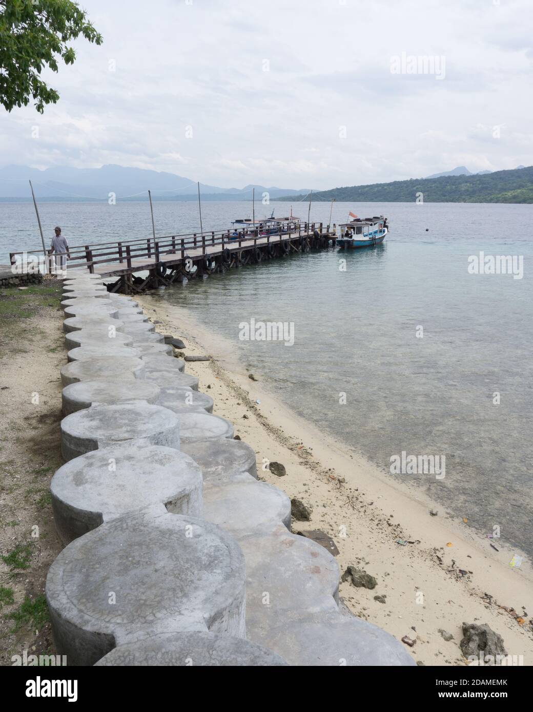 Menjangan Insel Bali Barat Stockfoto