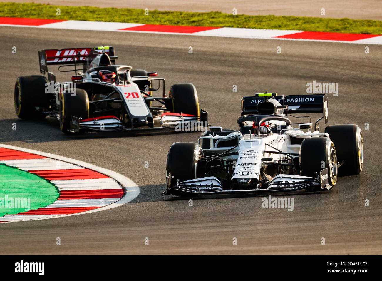 10 GASLY Pierre (Fra), Scuderia AlphaTauri Honda AT01, Aktion während des Formel 1 DHL Grand Prix Türkei 2020, vom 13. Bis 15. November, / LM Stockfoto