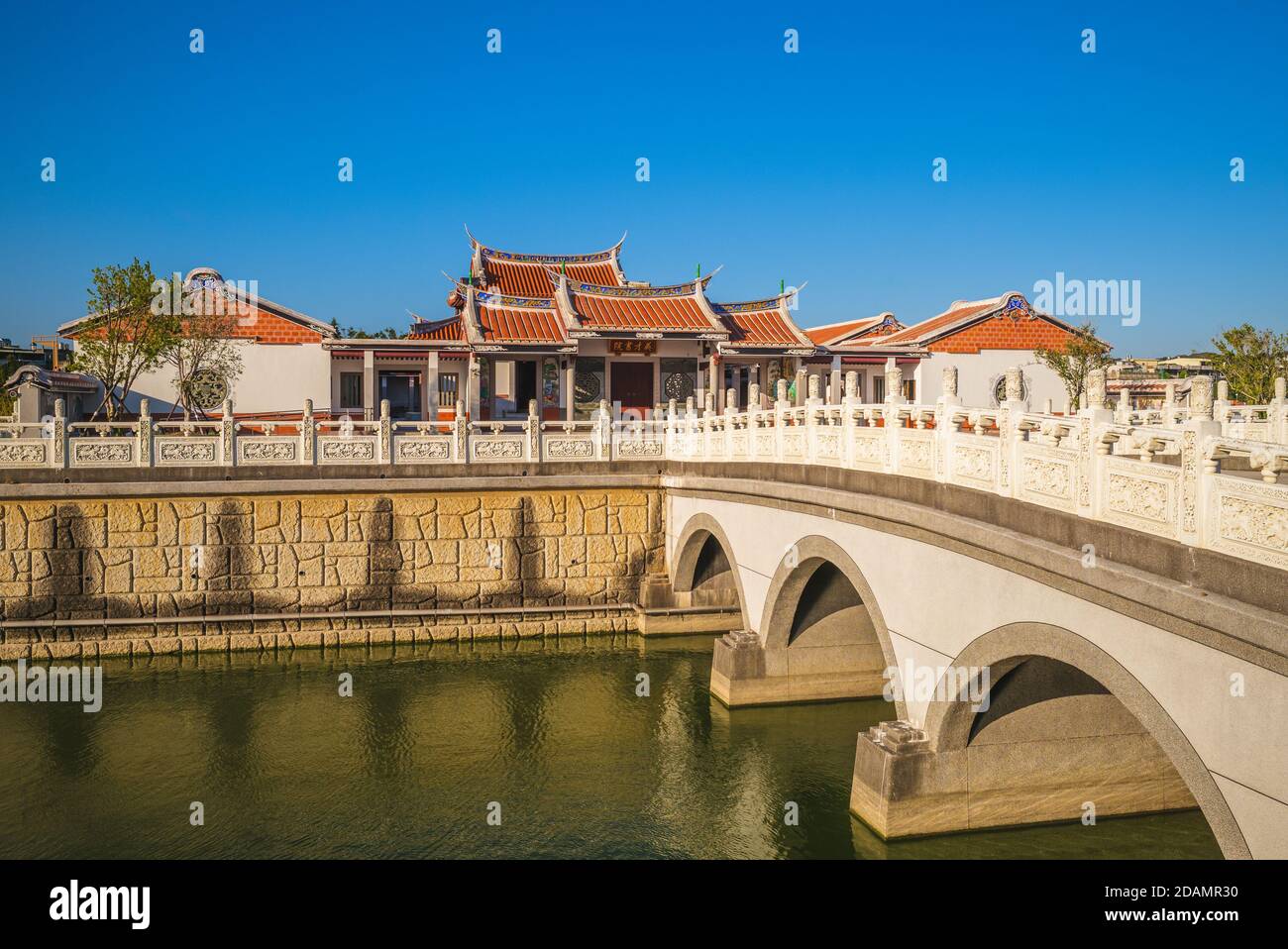 Yingtsai Academy, ehemalige Tutorialakademie in Miaoli, Taiwan. Übersetzung: Yingtsai Akademie. Stockfoto