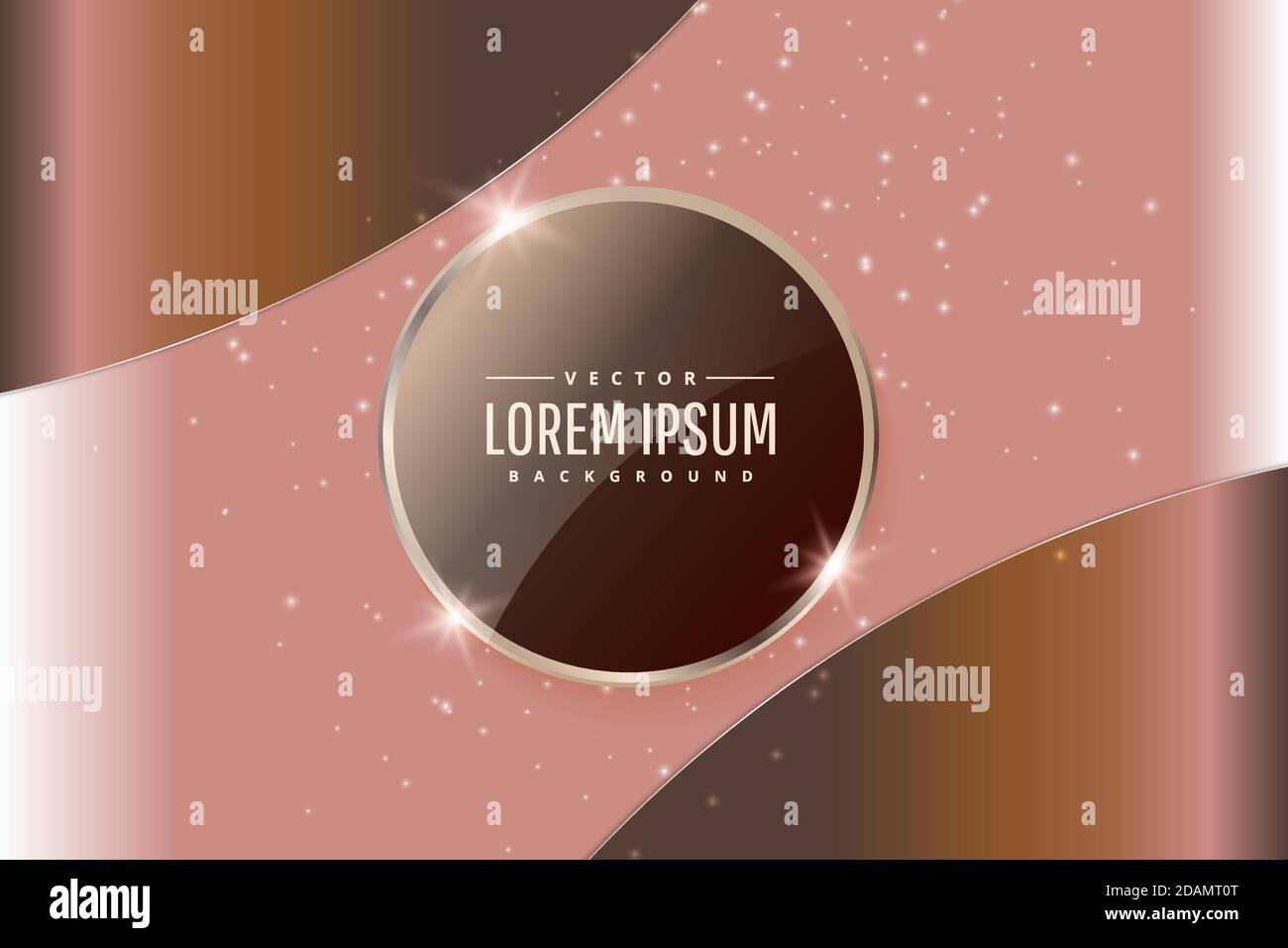 Luxus-Label glänzend background.Paper Art style.for Luxus-Banner, Dekoration, Feier, Holiday.Vector Illustration.EPS10 Stock Vektor