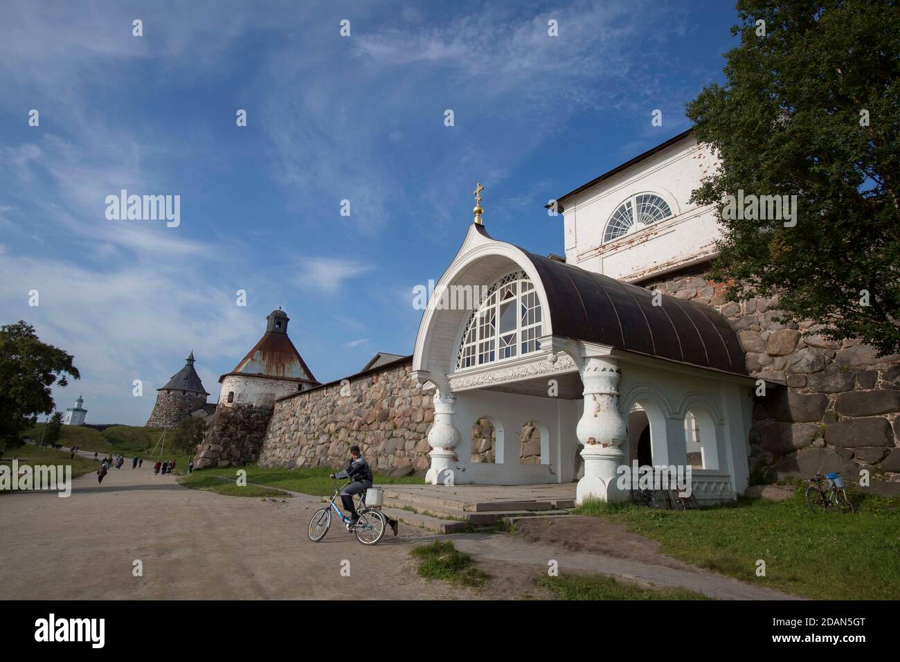 Solovetsky Insel Weißes Meer Russland. Stockfoto