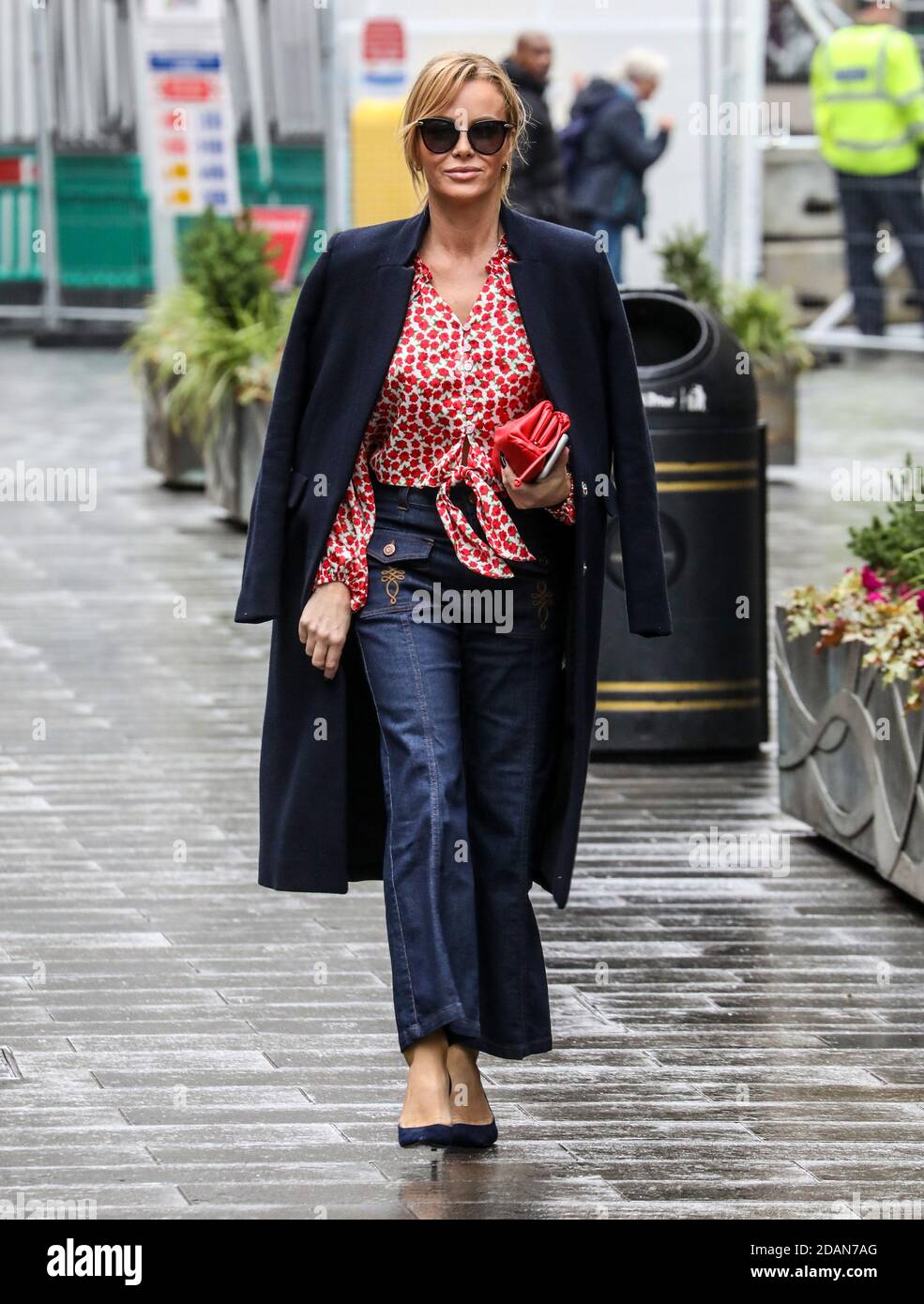 Amanda Holden, Global Radio Studios, London, Großbritannien, 13. November 2020, Foto von piQtured Stockfoto